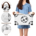 thumbnail image 4 of Ryvnso Soccer Balls Football Pattern Storage Bins Large Basket Foldable Cube Toys Organizer with Handles 1 PC, 4 of 7