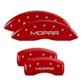 thumbnail image 3 of MGP Caliper Covers 13007SCV5RD Corvette Logo - Red Powder Coat - Set of 4 Fits select: 2003-2004 CHEVROLET CORVETTE, 2002 CHEVROLET CORVETTE Z06, 3 of 7