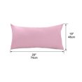 thumbnail image 4 of PiccoCasa Silky-Soft Egyptian Cotton Pillow Covers, Queen, Pink,2 PCS, 4 of 4