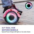 thumbnail image 5 of LIEAGLE Hoverboard Offroad All Terrain Flash Wheel Self Balancing Hoverboards with Bluetooth Speaker, Best Gift, 5 of 8