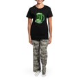 thumbnail image 4 of CafePress - Hilarious St Patricks Day Women's Dark Pajamas - Women's Short Sleeve Print T-Shirt and Pants Dark Cotton Pajama Set, 4 of 7