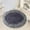 Purple, variant on Danhjin Round Rug Rug Antislip Soft Round Area Rug, 23.6in Short Hair Rug Machines Washable Round Carpet for Living Room Bedroom
