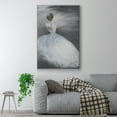 thumbnail image 2 of Off in the Distance Framed Premium Gallery Wrapped Canvas - Ready to Hang - 27 x 41 - White Floating Frame, 2 of 9