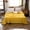 Yellow, variant on Zenithome Soft Thick Velvet Contrast Blanket 120x200in(47.2x78.7in) for Sofa Bed Nap, Cozy Magic Fleece, Gift Blanket
