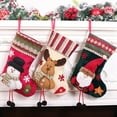 thumbnail image 3 of Fridja Christmas Candy Bag Christmas Treat Bags Christmas Santa Socks Cute Ornaments Festival Party Xmas Tree Hanging Decoration, 3 of 6