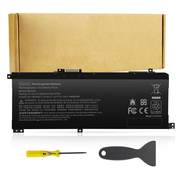 Batería Futurebatt SA04XL de 15,12 V y 55,67 Wh para HP Envy X360