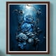 thumbnail image 1 of Cuadros Decorativos Kit de pintura por números DIY Blue Hechicera Oil Art Picture Craft Decor (H1347) Wdftyju embutido en tela, 1 of 9