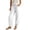 23White142, variant on Women's Casual Wide Leg Pants With Pockets Solid Color Relaxed Fit Trousers Travel Party Versatile Bottoms