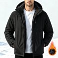 thumbnail image 2 of Men's Lightweight Waterproof Rain Jacket for Outdoor Softshell Breathable Windbreaker Rain Coat Hooded with Pockets, 2 of 7