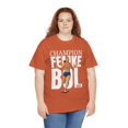 thumbnail image 2 of Femke Bol 2025 400M Champion Cartoon Unisex Heavy Cotton Tee-KRFB202501-Antique Orange-S, 2 of 3