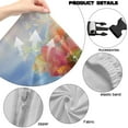 thumbnail image 6 of Xoenoiee Turtle Starfish Plumeria Flower Pattern Gaming Chair Covers Slipcovers Stretch Gamer Chair Cover with Armrest Covers Waterproof Non-Slip Anti-Scratch Rotating Gaming Chair Protector, 6 of 7