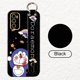 thumbnail image 1 of (Con Pulsera) Para Motorola Moto G60 G50 G30 E6s 2020 E7 Power Edge 20 Dibujos Animados Lindo Arco Iris Doraemon Patrón Cubierta Suave Borde Cuadrado Carcasa De Lujo Chapado En TPU Funda Para Teléfono, 1 of 4