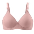 thumbnail image 5 of Ohufall Oversized Bras for Women Push Up with Steel Ring Bra Gathering Fit Everyday Underwear, 5 of 7