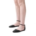 thumbnail image 5 of Zapatos DREAM PAIRS Bailarinas Negras para Mujer con Punta en Punta y Slip On, 5 of 5