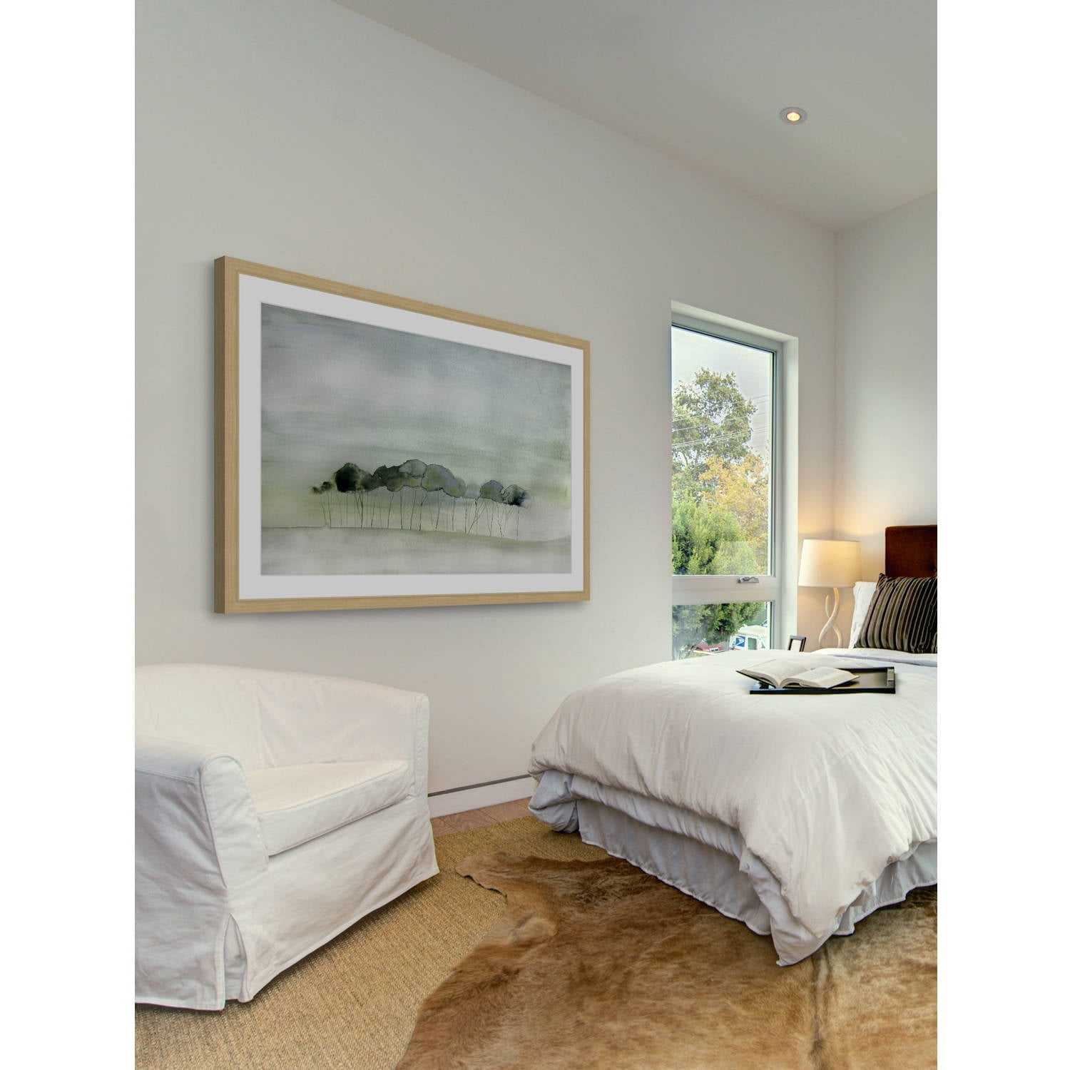 Marmont Hill "Quiet" by Christine Lindstrom Framed Painting Print