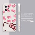 thumbnail image 3 of Case For OPPO FIND X6 X3 REALME X7 X50 RENO 2 4Z 4 6 Lite 5Z 5F 4G 5G PRO Liquid Silicone Case Cute Hello K-Kitty Cat, 3 of 5