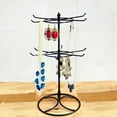 thumbnail image 1 of tredstone Bracelet Necklace Hanger Round Jewelry Rotating Rack Display Organizer Black, 1 of 7