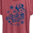 thumbnail image 3 of Disney - Minnie Mouse Stars - Women's Short Sleeve Graphic T-Shirt, 3 of 5