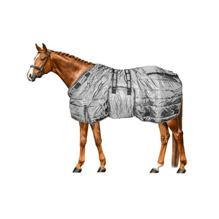 DERBY ORIGINALS NORDIC TOUGH CLOSED FRONT 420D WATER RESISTANT REFLECTIVE WINTER HORSE STABLE BLANKET 200G MEDIUM WEIGHT