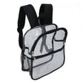 thumbnail image 2 of Mochila Transparente ANGGREK Diseño de Cremallera PVC Duradero, 2 of 8