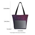thumbnail image 3 of Easygdp Black Dark Blue Purple Bolso de Hombro para Mujer, Bolso Bandolera y Cartera de Mano Elegante para Uso Diario, 3 of 6