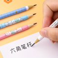 thumbnail image 2 of 3pcs/set, Cartoon Pencil 2.0 Can Replace The Lead Core, Not Easy To Break, Press The Pencil And 1 Box Of Lead Core And 1 Piece Of Eraser, Back To School, School Supplies, Kawaii Stationery, Colors For, 2 of 5