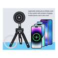 thumbnail image 2 of Multifunctional Magnetic Wireless Charging Photography Stand Folding Quick Release Tripod Handheld Selfie Phone Holder,B, 2 of 5