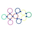 thumbnail image 3 of 10Pcs Speed Agility Training s, Sports Speed Set, Exercise Speed Set, Soccer Training s Set for Trainers, Home, Gym Athletics 28cm, 3 of 10