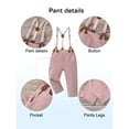 thumbnail image 4 of CARETOO Boy Clothes Set Toddler Boy Suit Formal Dress Shirt Bowtie Suspender Pants Wedding Cotton Fabric Baby Boy Church Clothes 1-5T, 4 of 8