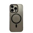 thumbnail image 4 of Adecuado para iPhone 14 Pro Max Carcasa magnética esmerilada ultrafina Funda para teléfono semitransparente Apple 15 Cubierta transparente antihuellas, 4 of 6