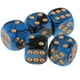 thumbnail image 2 of Game 5x6 Faces Dados de 16 mm para juegos de y enseñanza de matemáticas - Azul , tal se describe Azul Yotijar Dados de seis caras de 16 mm, 2 of 8
