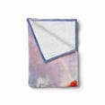 thumbnail image 2 of Poppy Flower Soft Flannel Fleece Throw Blanket, Meadow with Poppies and Rainbow Reflection in Air Sky Happiness Concept, Cozy Plush for Indoor and Outdoor Use, 50" x 60", Red Green Blue, by Ambesonne, 2 of 6
