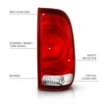 thumbnail image 3 of Anzo Usa 311307 Tail Light Assembly Fits 99 07 F 250 Super Duty F 350 Super Duty Fits select: 1997-2003 FORD F150, 1999-2007 FORD F250, 3 of 4