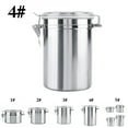 thumbnail image 2 of Coofit Récipient de Stockage Alimentaire Hermétique en Acier Inoxydable pour Thé Café, 2 of 8