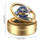 thumbnail image 3 of Ambientador solar giratorio para coche, aromaterapia de aire de doble anillo (sol dorado), 3 of 8