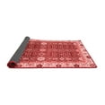 thumbnail image 2 of Ahgly Company Indoor Square Abstract Red Modern Area Rugs, 3' Square, 2 of 4