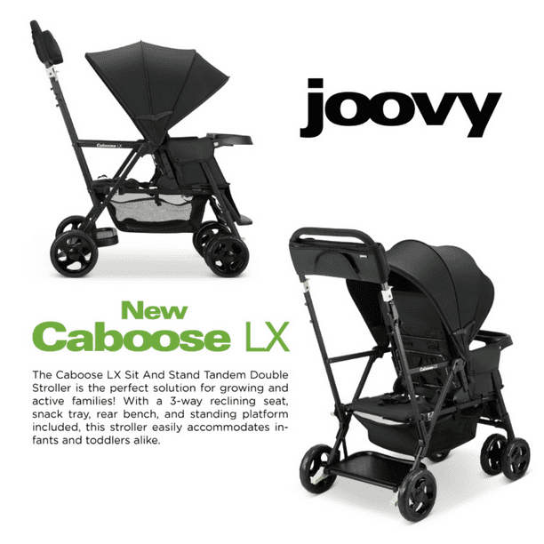 joovy Caboose LX Tandem Stand-on Stroller Walmart Business Supplies