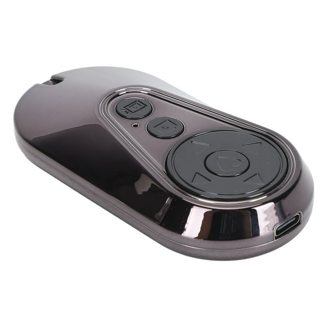 Wireless Camera Remote Control, Rechargeable Page Turner with Long Distance Sensing, Wireless Control, for Smartphones Tablets E Book APP Support