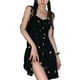 thumbnail image 2 of Vestido de verano para mujer, correa de corbata, una línea, correa de corbata, vestido de línea, vestido de correa de corbata, rendimiento lleno de energía, 2 of 8
