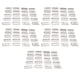 thumbnail image 5 of Qarigey Llavero Exquisito DIY Charm Decor Craft Accesorio Hacer Ornamento Colgante para Artesanías Plata 100 Piezas Plata 100 Stück 2piezas Qarigey CBP351639, 5 of 5