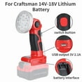 thumbnail image 5 of 3 inch Emergency Light For De*walt 14.4V-20V Lithium Battery Flashlight Light, 5 of 6