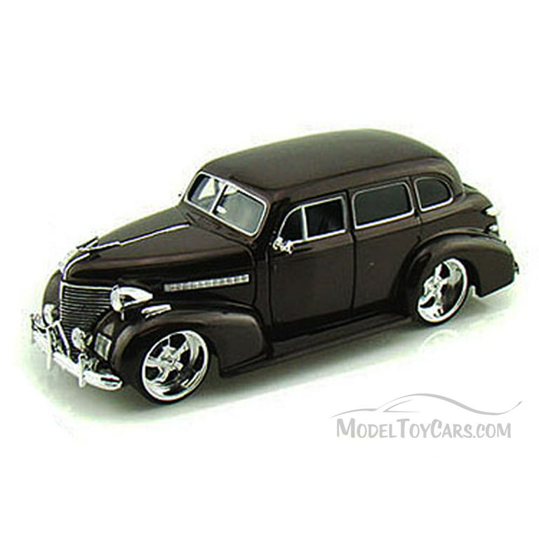 1939 Chevy Master Deluxe, Brown - Jada Toys Bigtime Kustoms 90224 - 1/24  scale Diecast Model Toy Car (Brand New, but NOT IN BOX)