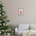 thumbnail image 2 of Santa All Shapes & Sizes Christmas Phrase Holiday Graphic Art Black Framed Art Print Wall Art, 2 of 8