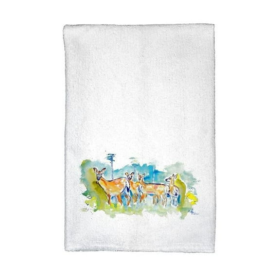 Betsy Drake KT669 Deer Herd Kitchen Towel