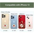 thumbnail image 3 of Case Compatible with iPhone 13 Case Clear with Design Embossed Floral Pattern Soft TPU Bumper Slim Protective 6.1 Inch (Flower Bouquet), 3 of 8