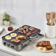 Cuisinart® Griddler® Indoor Grill, Griddle, and Panini Press Color, Stainless Steel, GR-4NNAS