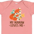 thumbnail image 4 of Inktastic Mamaw Loves Me Grandchild Fox Boys or Girls Baby Bodysuit, 4 of 5