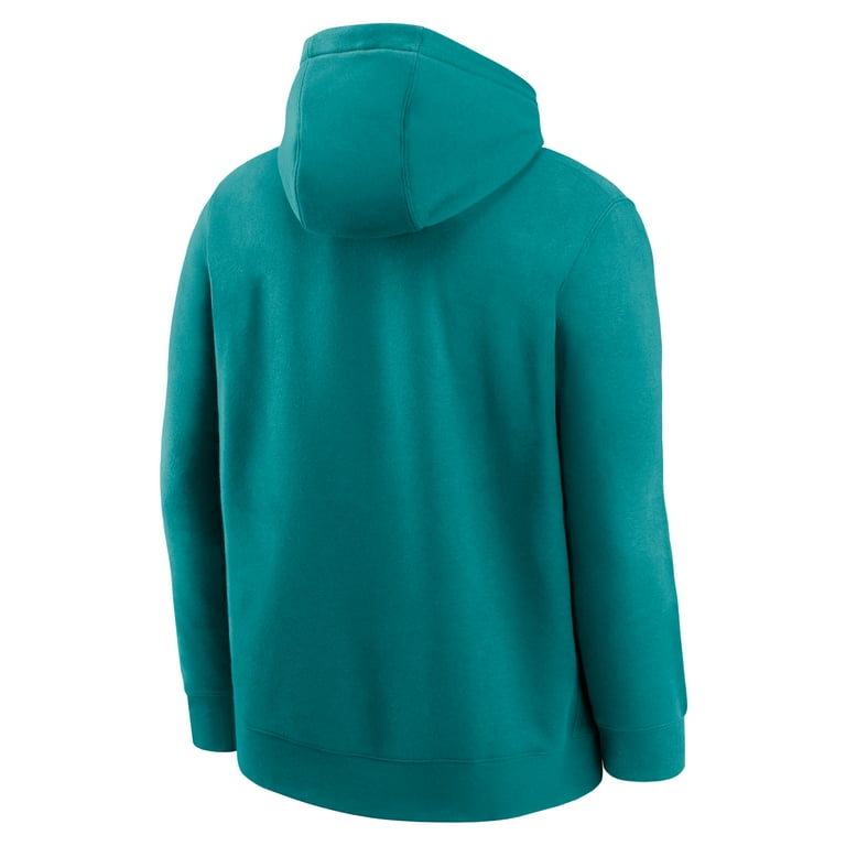 Men s Nike Aqua Miami Dolphins Big Tall Club Logo Pullover Hoodie Walmart