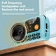 thumbnail image 4 of Radio FM Portátil, Altavoz Inalámbrico Bluetooth con Grabadora y Pantalla LED, Compatible con Tarjeta TF, Disco U para el Hogar y Exteriores., 4 of 5
