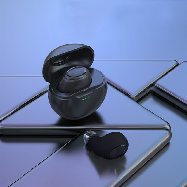 Auriculares inalámbricos Bluetooth intraaurales inteligentes con música inmersiva y reducción de ruido. Mini auriculares inalámbricos.